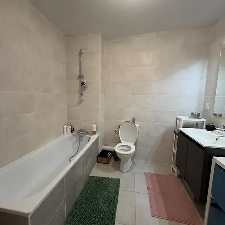 Confortable Loggia Et Salle De Bain Privative شقة Hyères